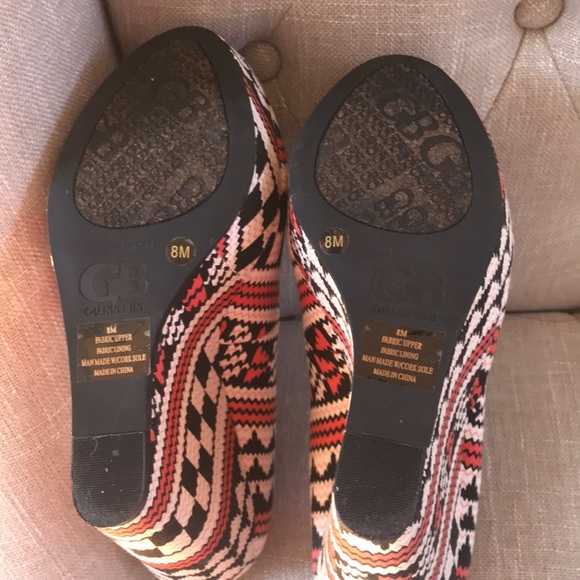 Multicolored wedge shoes - Picture 3 of 10